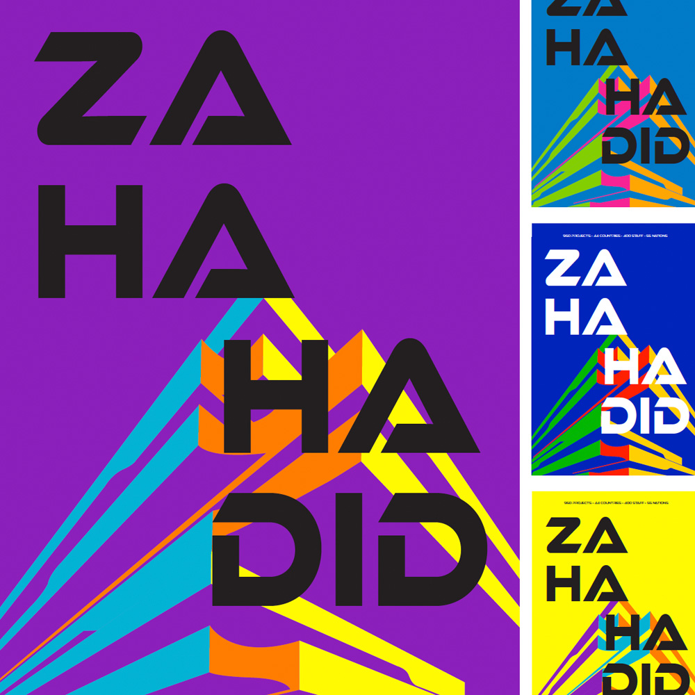 Zaha Hadid Poster